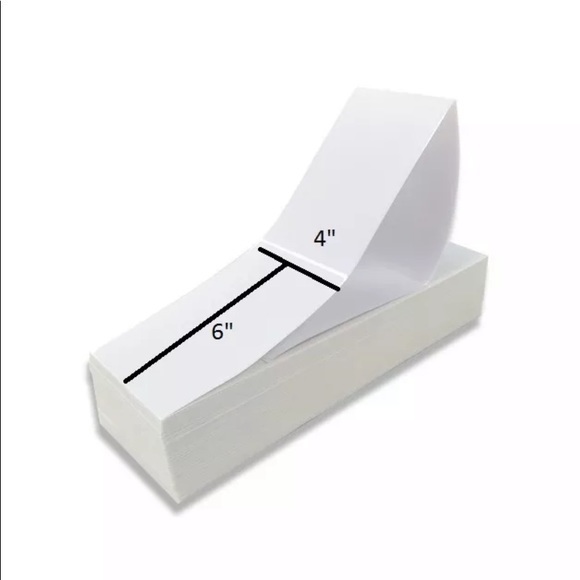 6,000 UPS BRAND PLAIN 4x6 zebra etc  standard ups labels Thermal shipping  4x6 - Picture 4 of 11